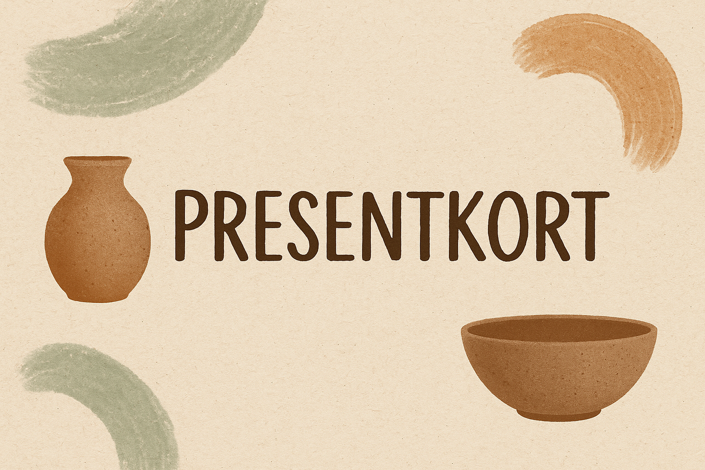 Presentkort på keramiket